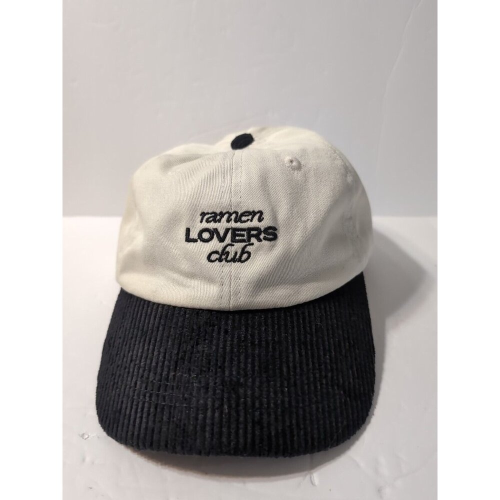 Immi Ramen Noodle Ramen Lovers Cap Immi Gear Buckle Clasp Corduroy Brim Beige